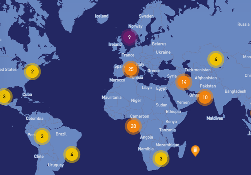 ubicaciones mundo